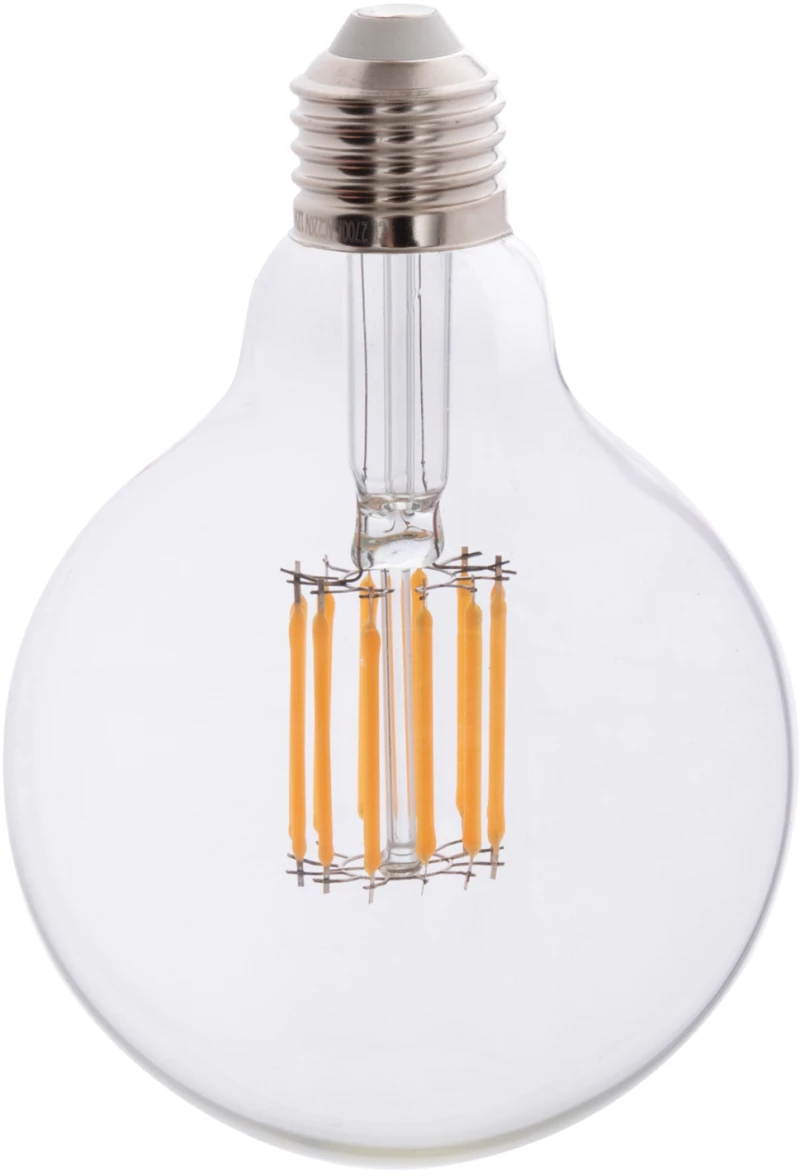 ΛΑΜΠΤΗΡΑΣ GLOBO LED FILAMENT 12W E27 3000K ΔΙΑΦΑΝΟΣ HM4049.01 (1 Τεμμάχια)