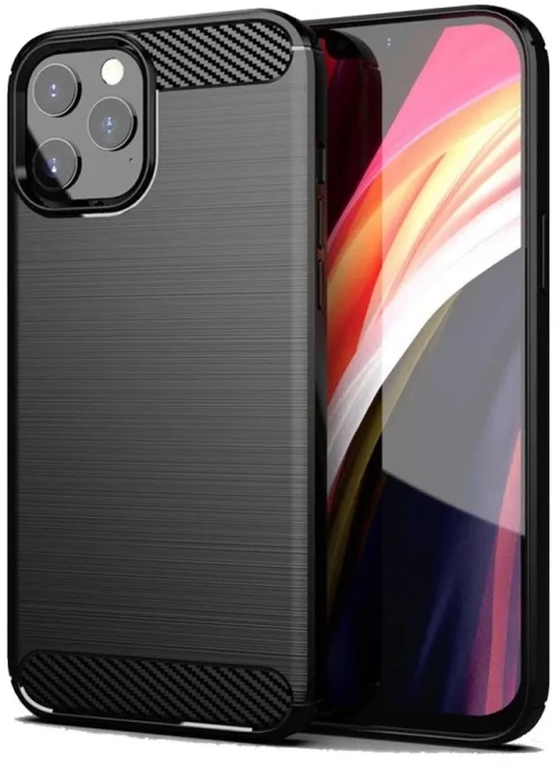 TechWave Carbon case for iPhone 12 Pro Max black