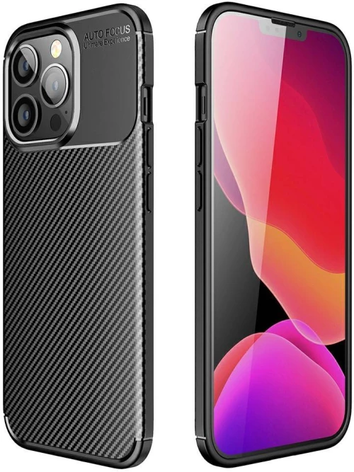 TechWave Carbon Fiber case for iPhone 13 Pro black