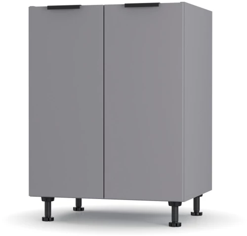 Craft Ντουλάπι Νεροχύτη Γραφίτη 60x48x82cm