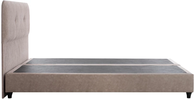 ΚΡΕΒΑΤΙ HM637.22 DOLORES ΜΠΕΖ ΥΦΑΣΜΑ τ.NUBUCK, 150x200 εκ. (1 Τεμμάχια)
