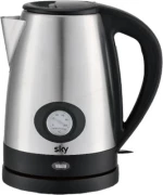 Sky FK-1101 Βραστήρας 1.7lt 2000W Ασημί