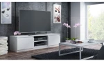 Topeshop RTV140 BIEL TV stand/entertainment centre 2 shelves