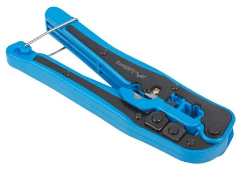 Lanberg NT-0202 cable crimper Crimping tool Black, Blue