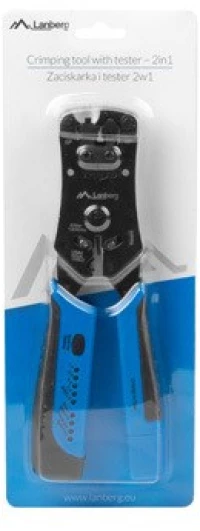 Lanberg NT-0203 cable crimper Crimping tool Black, Blue