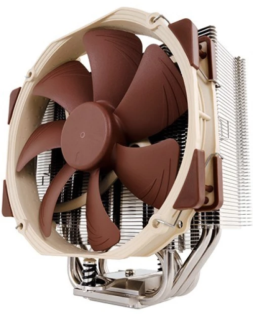 Noctua NH-U14S computer cooling component Processor Cooler 12 cm Brown, Stainless steel