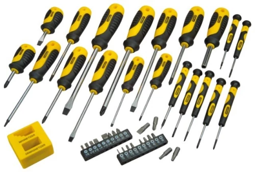 Screwdriver set 42 pcs. + bag