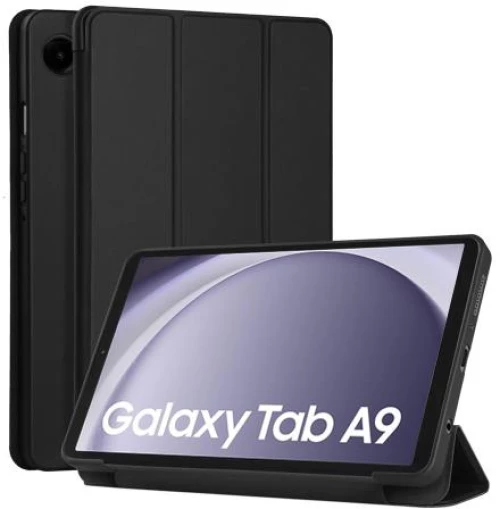 Θήκη Flip Smart inos Samsung X110 Galaxy Tab A9 8.7 Wi-Fi/ X115 Galaxy Tab A9 8.7 4G Μαύρο