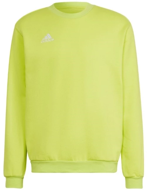 adidas Entrada 22 Sweat Top Lime Sweatshirt HC5049 S