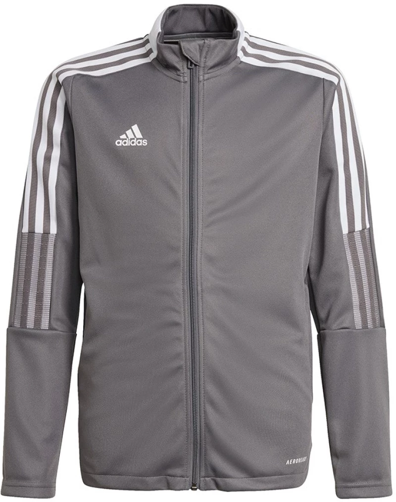 Sweatshirt for kids adidas Tiro 21 Track gray GM7311 116cm