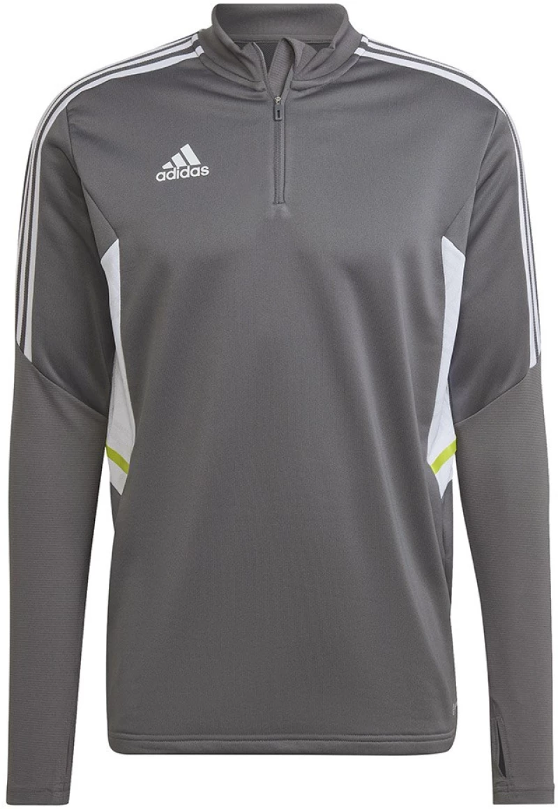 adidas Condivo 22 Training Men's Sweatshirt 1/2 zip gray-white HD2312