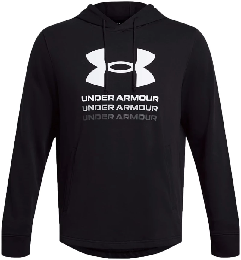 Under Armour UA Rival Terry Graphic Hoodie black 1386047 001