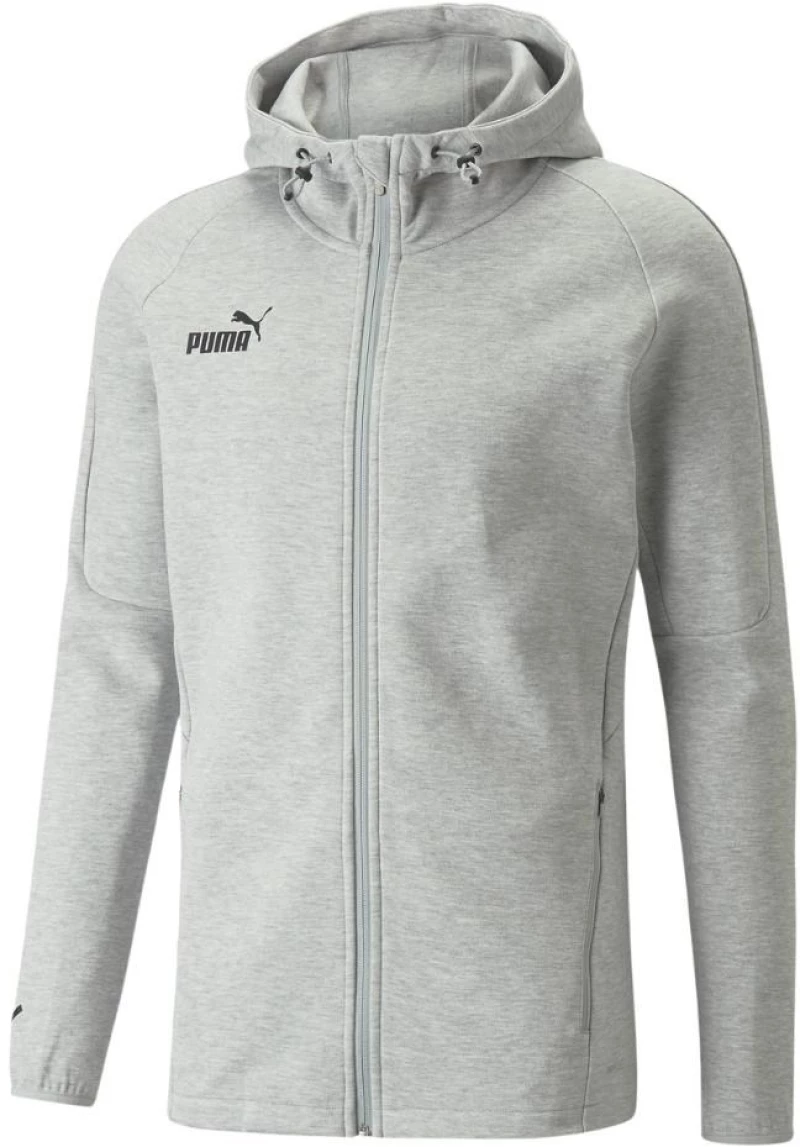 Puma teamFINAL Casuals Hooded Jkt grey sweatshirt 657383 33