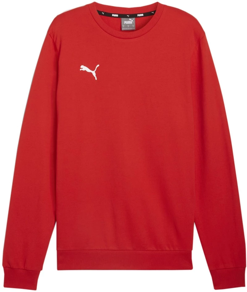 Puma Team Goal Casuals Crew Neck Sweat Red 658592 01 S