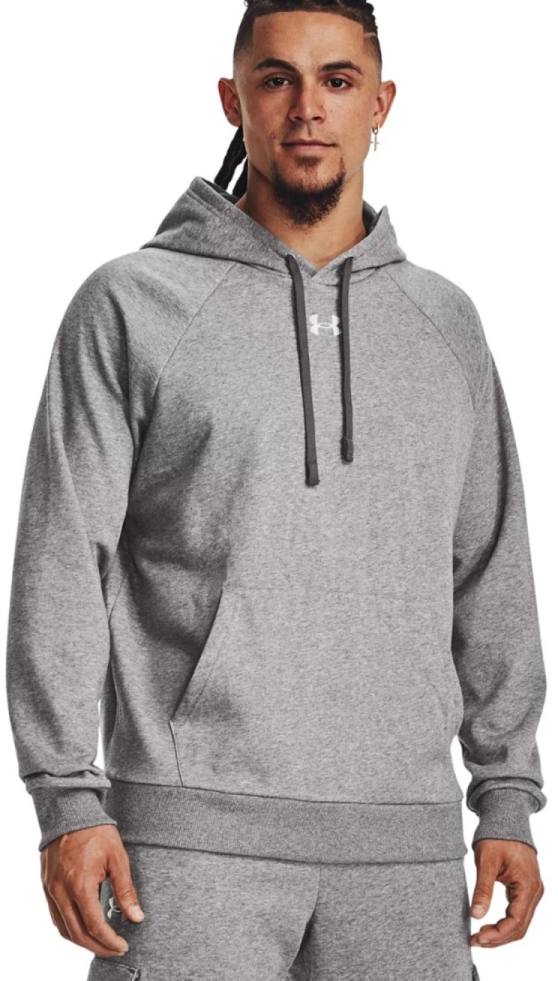 Under Armour Rival Fleece Hoodie grey 1379757 025 XL