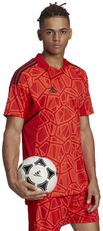 Men's Condivo 22 Goalkeeper Jersey Short Sleeve Red H21238