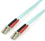 5M AQUA FIBER PATCH CABLE/.