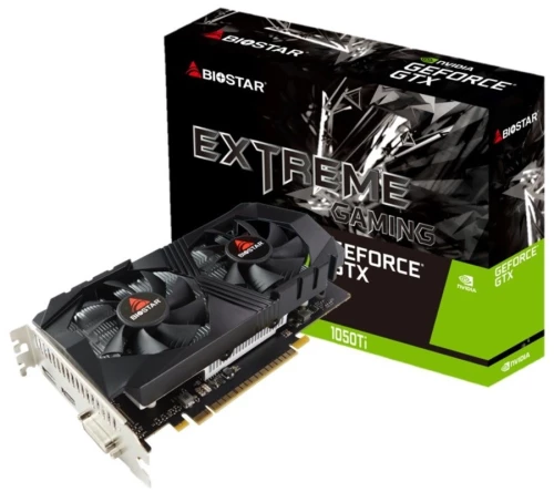 Biostar VN1055TF41 graphics card NVIDIA GeForce GTX 1050 Ti 4 GB GDDR5