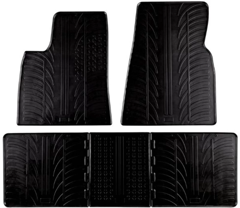 Πατάκια Αυτοκινήτου Gledring 0641 Tesla Model S 2014-2016 Μαύρο 5 Τεμάχια