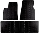 Πατάκια Αυτοκινήτου Gledring 0641 Tesla Model S 2014-2016 Μαύρο 5 Τεμάχια