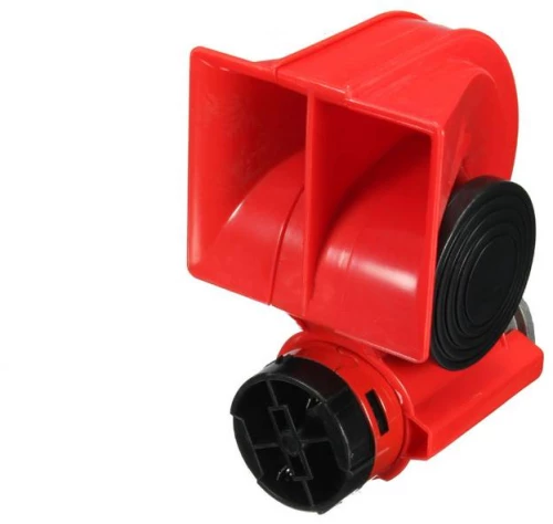 Κόρνα Ηλεκτροπνευματική Διπλή 12V 139dB Κόκκινη