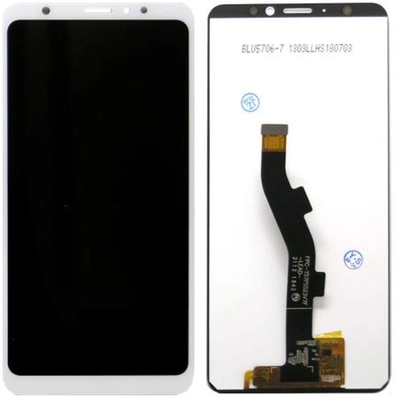 Οθόνη με Touch Screen Meizu M8 Λευκό (OEM)