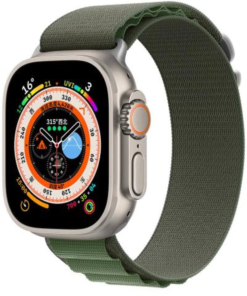 Λουράκι Devia Sport5 Nylon Woven Apple Watch (38/ 40/ 41mm) Deluxe Χακί
