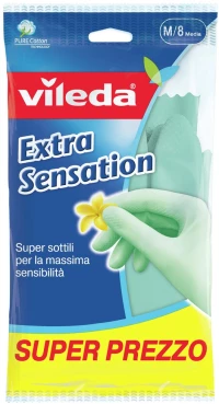 Gloves Vileda Extra Sensation "M"