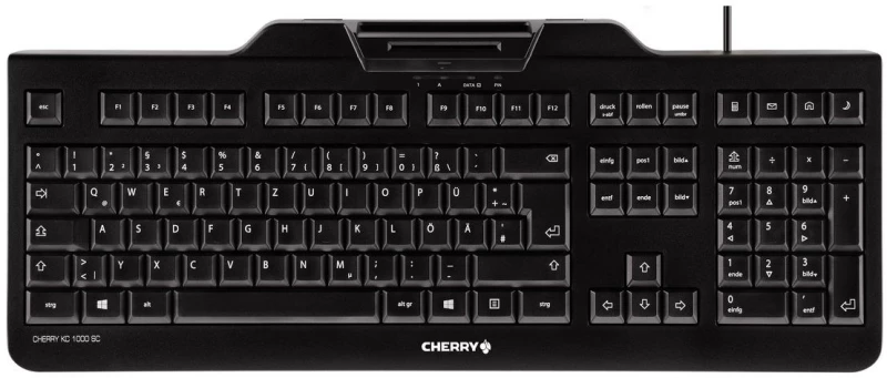 CHERRY KC 1000 SC - tastatur - tysk -