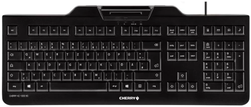 CHERRY KC 1000 SC - tastatur - tysk -