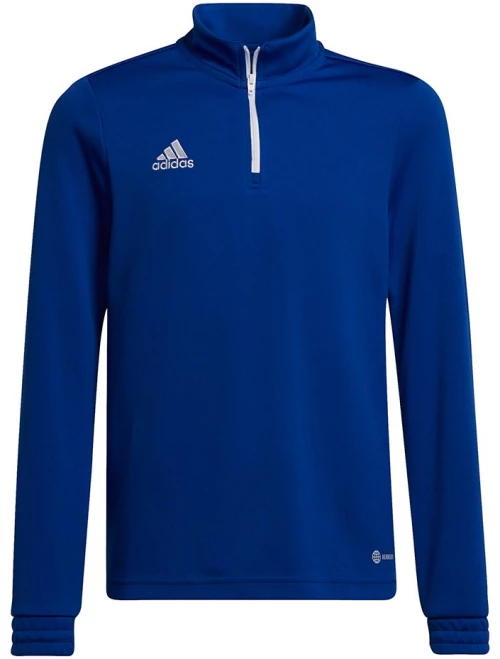 adidas Entrada 22 Training Top blue sweatshirt HG6290 128cm