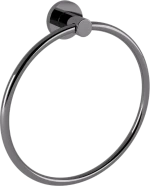 Verdi Κρίκος Πετσέτας Omicron 302.03.50 Gun Metal Gloss PVD