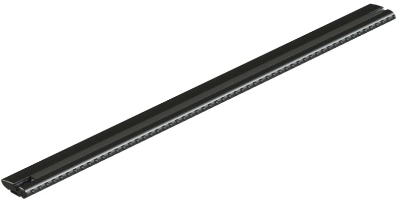 ΜΠΑΡΑ ΟΡΟΦΗΣ ΑΛΟΥΜΙΝΙΟΥ 64cm ΜΑΥΡΗ SILENZIO CX ORIGINE SYSTEM ( STANDARD / FLUSH RAILING)NORDRIVE - 1 ΤΕΜ.