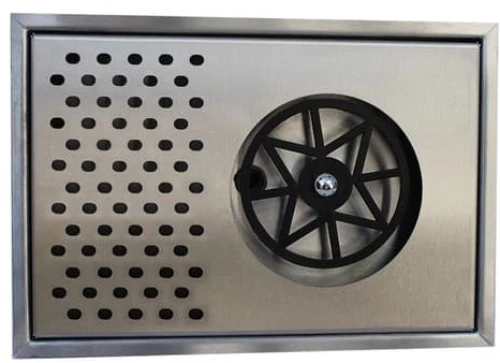 Συσκευή ξεπλύματος γαλατιέρας χωνευτή με σχάρα INOX Pitcher Rinser TR105