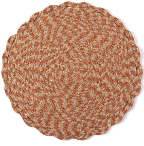 Σουπλά γιούτα 2058 (38cm) rust - -
