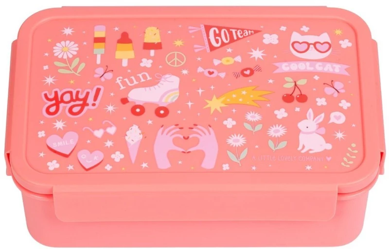 A little lovely company: Δοχείο φαγητού Bento Lunch box: Fun