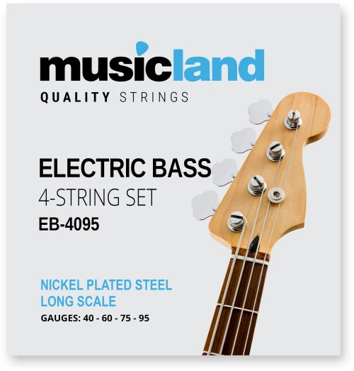 Musicland EB-4095 Nickel Wound, Long Scale - 40-95