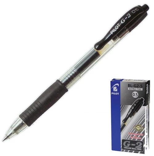 441747 PILOT ΣΤΥΛΟ JEL G2 EXTRA FINE ΜΑΥΡΟ 0.5MM ΤΕΜ