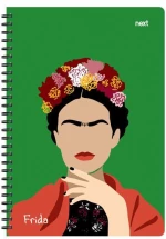 442117 NEXT TRENDS FRIDA ΤΕΤΡΑΔΙΟ ΣΠΙΡΑΛ 17X25ΕΚ. 3ΘΕΜ. 105Φ. ΤΕΜ