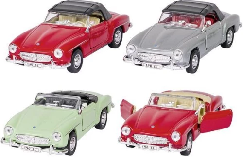 442492 GOKI ΑΥΤΟΚΙΝΗΤΑΚΙΑ ΜΕΤΑΛΛΙΚΑ "MERCEDES BENZ 190SL" 12ΕΚ. ΣΕ 3 ΣΧΕΔΙΑ ΠΑΚ
