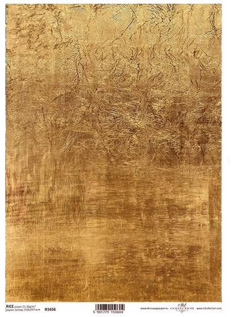 443372 ΡΙΖΟΧΑΡΤΟ "GEMSTONES GOLD" 21X29.7ΕΚ. (ITD-R1656) ΠΑΚ