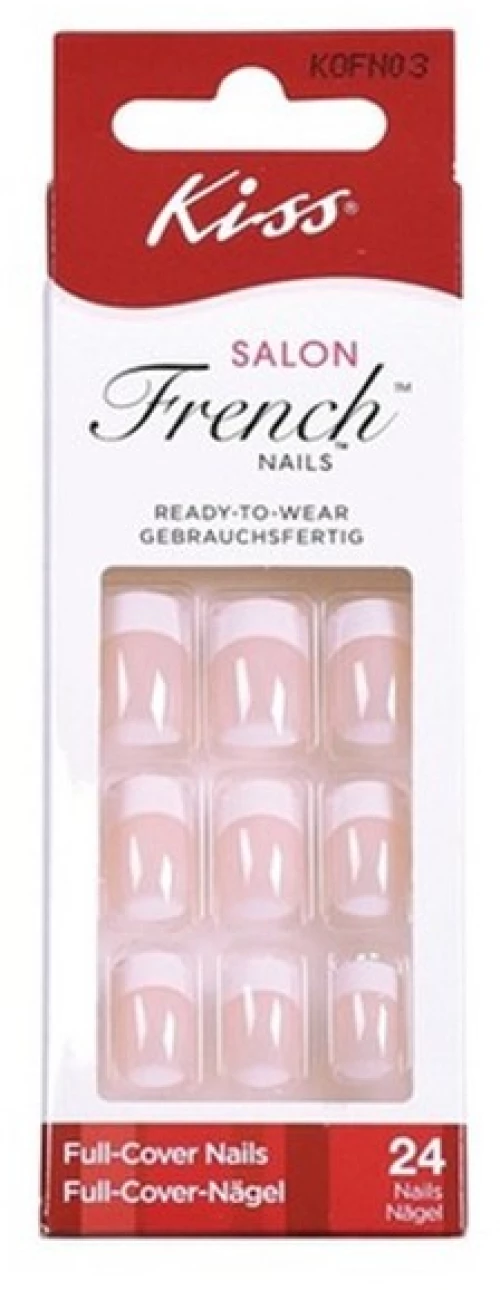 Kiss French Nails 24 τμχ.