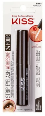 Kiss Strip Eyelash Adhesive 24 Hours Dark Glue 5gr