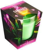 Cannabis Αρωματικό Κερί Scented Candle 20 ωρών - Rose Flower 230gr