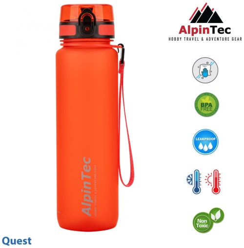 Παγούρι AlpinTec Quest 1000ML Πορτοκαλί