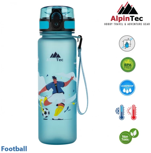 Παγούρι AlpinTec Kids 500ML Football Glow Blue