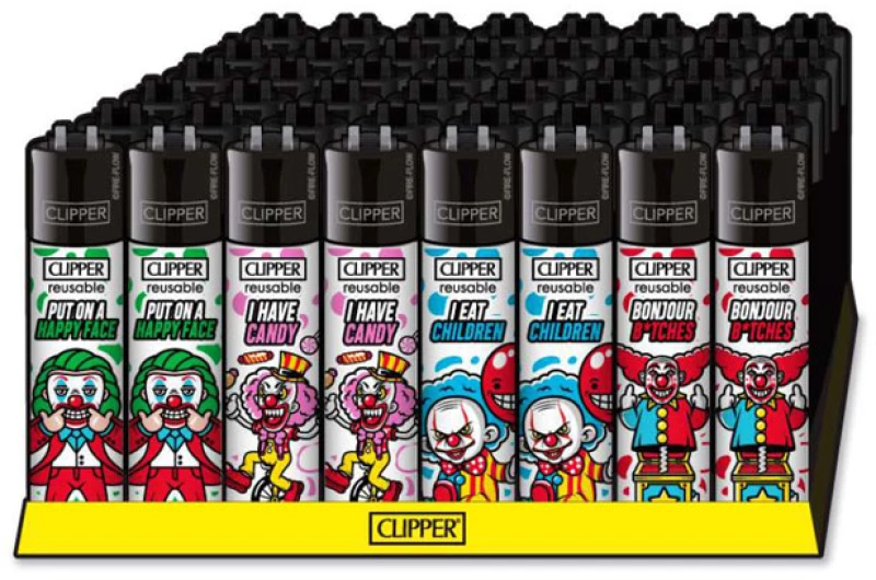 Clipper Αναπτήρας Μεγάλος - Clowns