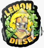 Σακουλάκι Ασφαλείας Mylar Zip Bag - Lemon Diesel