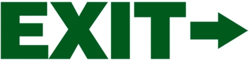443564 NEXT ΕΠΙΓΡΑΦΗ PP "EXIT" 7X22ΕΚ.