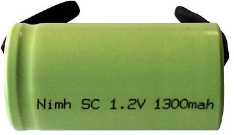 Μπαταρία Ni-CD 1.2V 1300mAh Επαναφορτιζόμενη με λαμάκι
